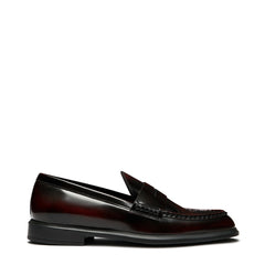 Isabel Bernard Vendôme Blandine Bordeaux Spazzolato Leather Loafers IB51015-652-39