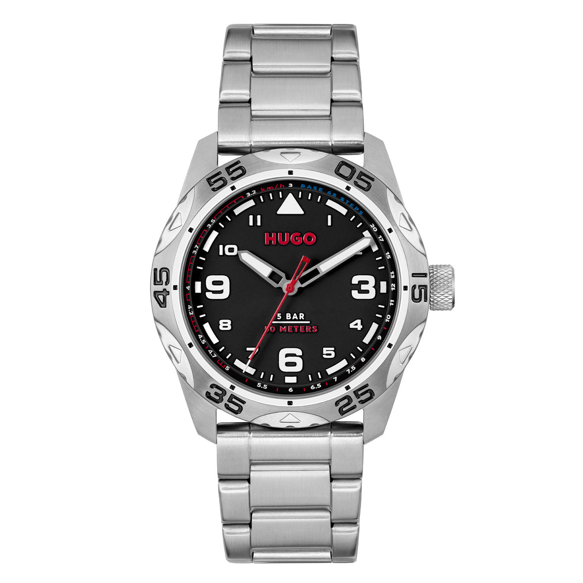 Hugo Boss HUGO #TREK Zwart Heren Horloge 2002-HU1530332