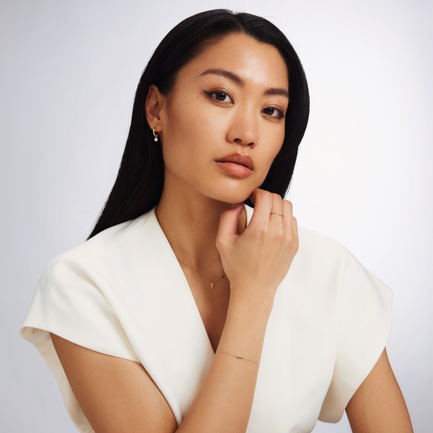 Isabel Bernard Monceau Solange 14 Carat Golden Bracelet IB320064