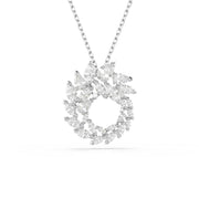 Swarovski Mesmera Glam Zilveren Ketting met Cirkel Hanger 5759837