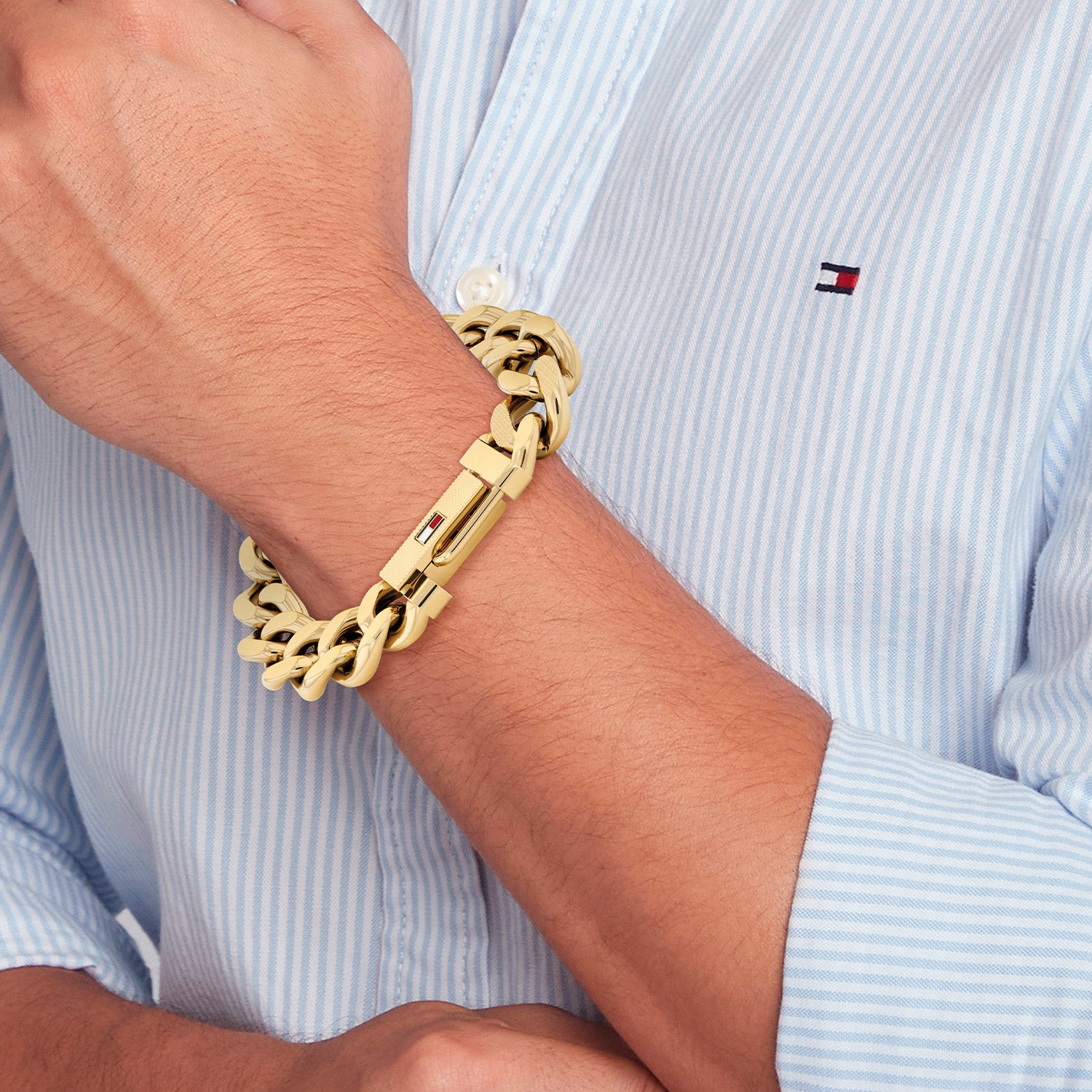 Tommy Hilfiger Wild Gold Coloured Bracelet TJ2790638