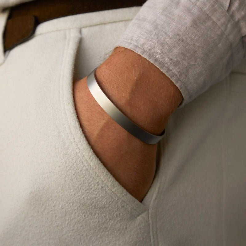 Mats Meier Annecy zilver kleurig stalen armband MM320013-zoom-