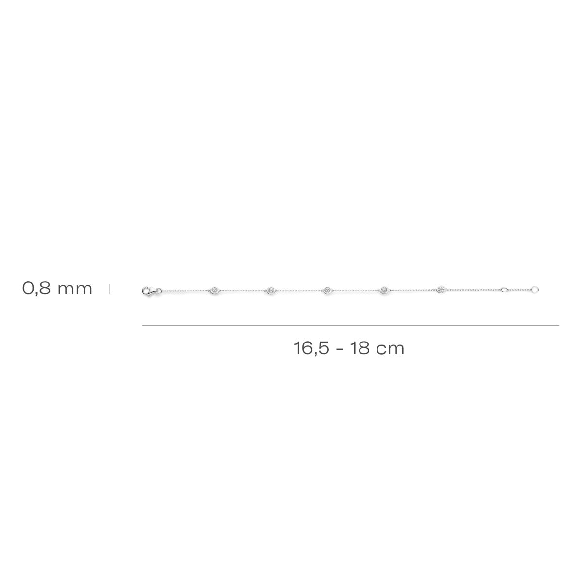 Blush 14 karat gold Bracelet 2237WZI