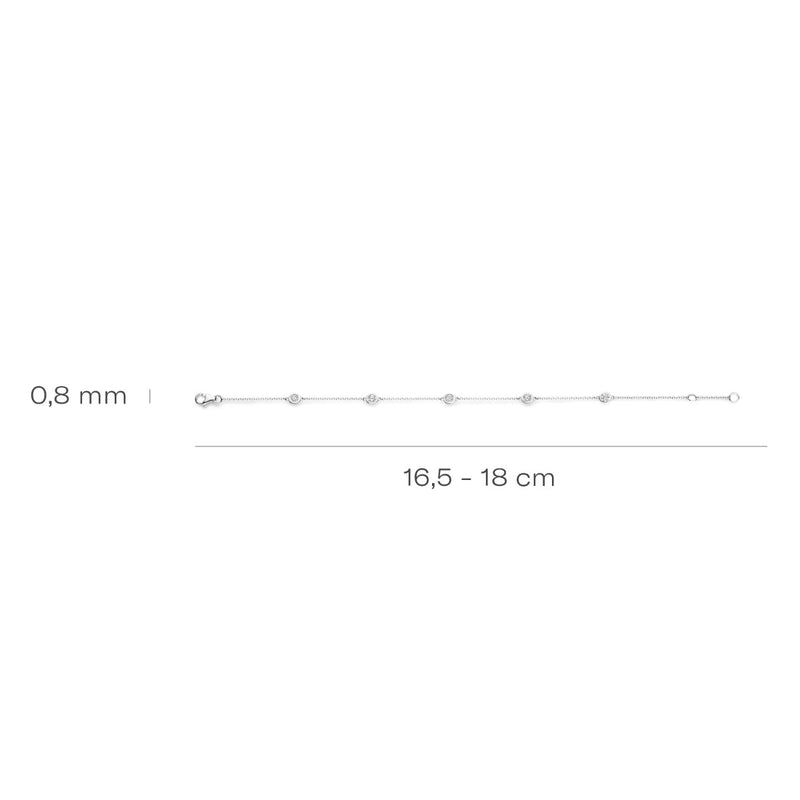 Blush 14 karaat Gouden Armband 2237WZI-zoom-