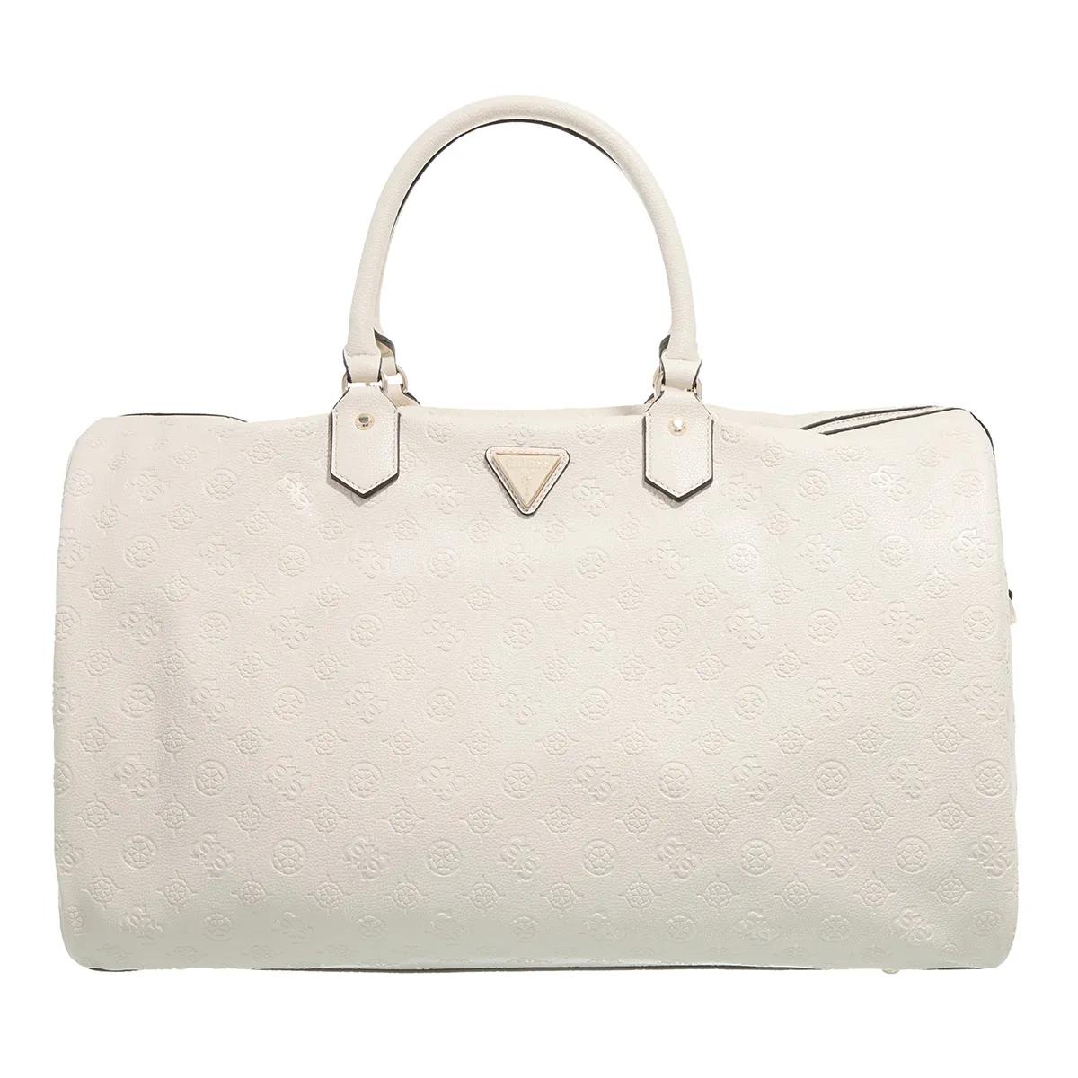 Guess Wilder White Artificial leather Duffle bag 2001-A0543725