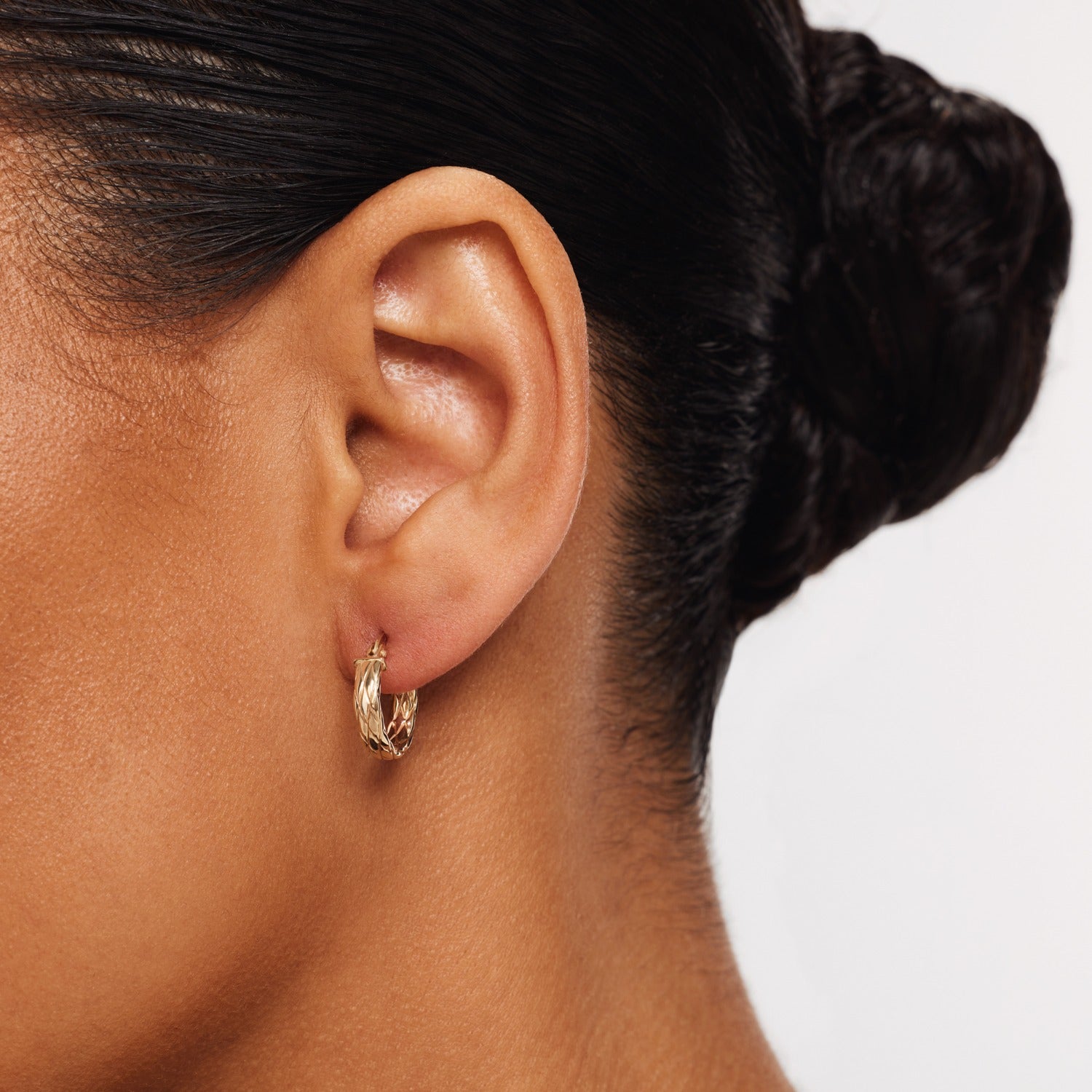 Isabel Bernard Rivoli Aurelle 14 karat gold hoop earrings IB360278