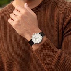 Olympic Tobias Zilverkleurig Heren Horloge 2002-OL89HSL057