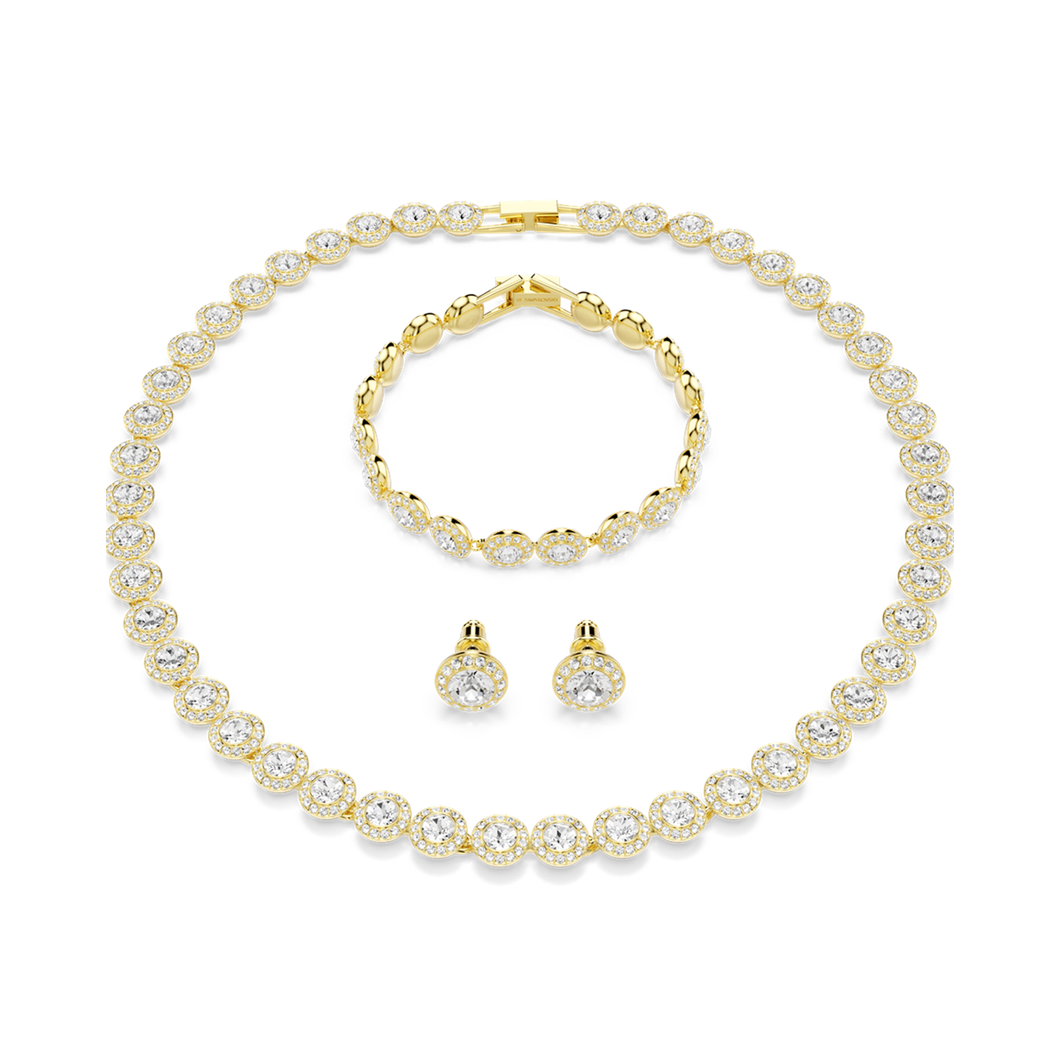 Swarovski Una Gold Plated Gift Set 5750619