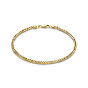 Isabel Bernard Aidee Sharla 14 Karaat Gouden Schakelarmband IB320115