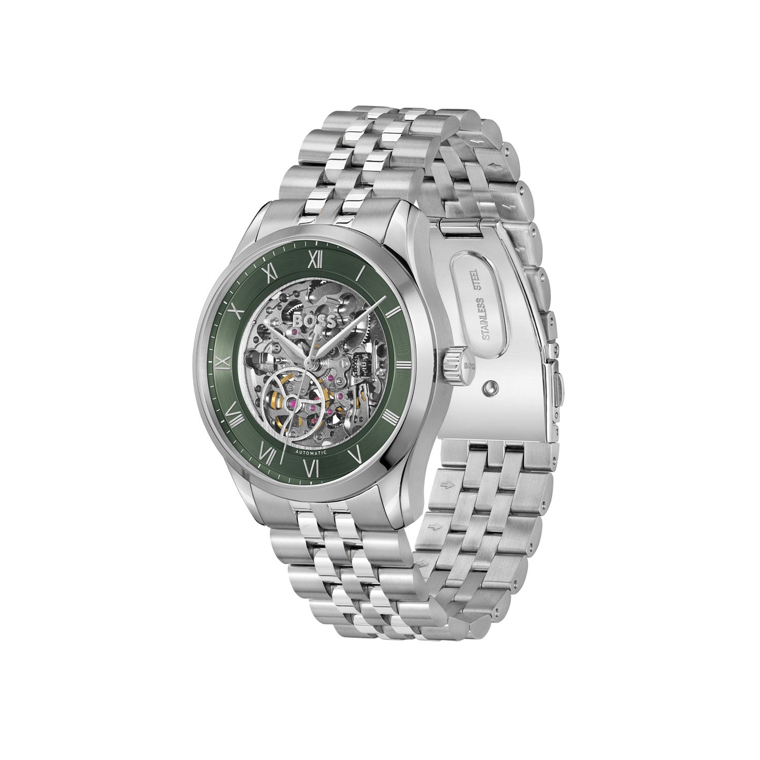 Hugo Boss Principe Skeleton Men's Watch HB1514236