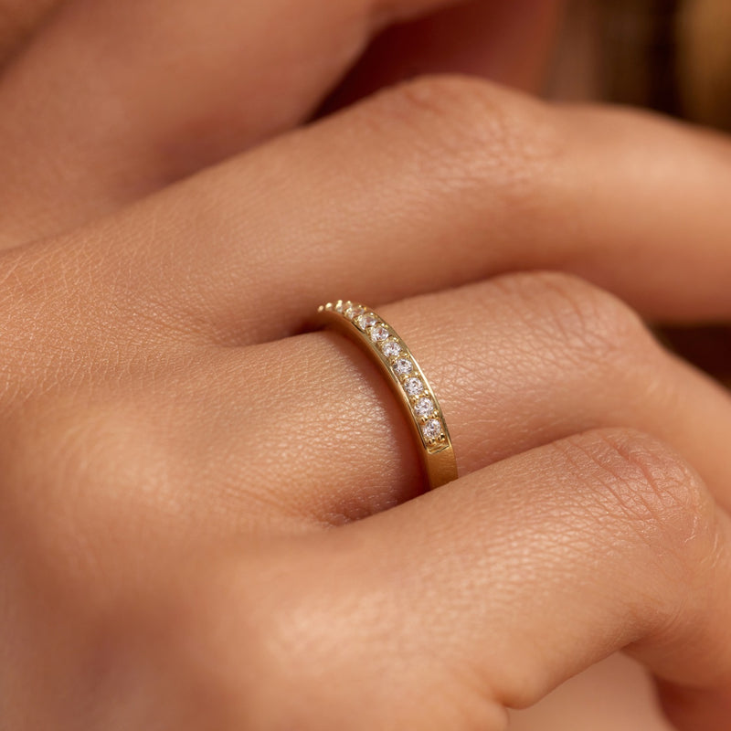 Parte Di Me Santa Maria della Base 925 sterling zilveren gold plated ring PDM33049-60-zoom-