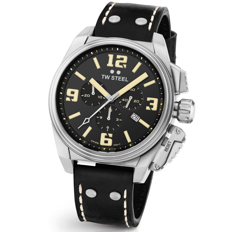 TW Steel Canteen Zwart Heren Horloge 2002-TW1011-zoom-