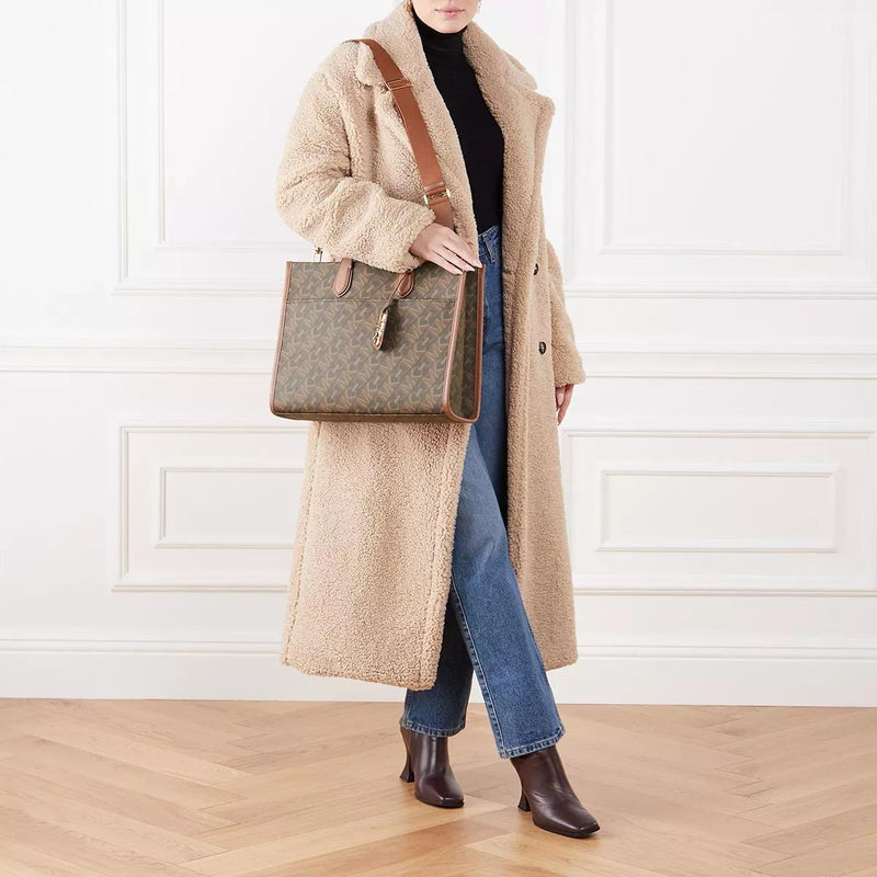 Michael Kors Gigi Brown Shopper 30H3G3GT3B-227-zoom-