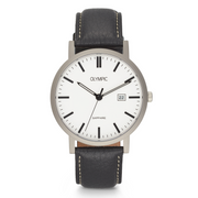 Olympic Titanium Grijs Herenhorloge OL26HTL221