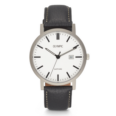 Olympic Titanium Grey Men's Watch OL26HTL221