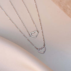 Isabel Bernard Cadeau d'Isabel 14 Carat Whitegold Necklace and Bracelet giftset IB90059