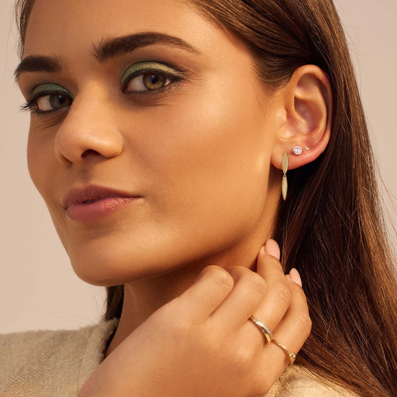 Beloro Jewels La Rinascente Donetta 9 Karaat Oorknoppen BO360052-zoom-