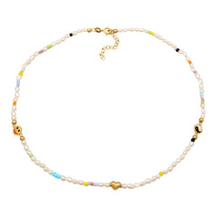 Elli 925 Sterling Silver Pearl Necklace 2004-BF-0007874-001