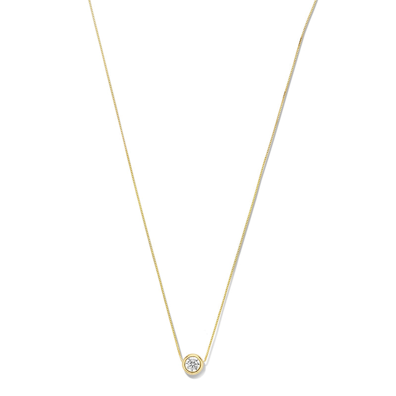 Isabel Bernard Rivoli Aélys 14 Karaat Gouden Ketting IB340137 (Lengte: 40.00-42.00 cm)-zoom-
