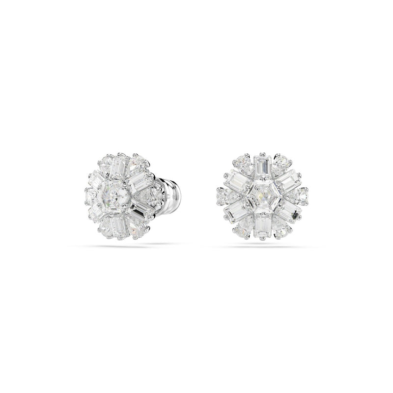 Swarovski Idyllia E Silver Coloured Ear Studs 5691483-zoom-