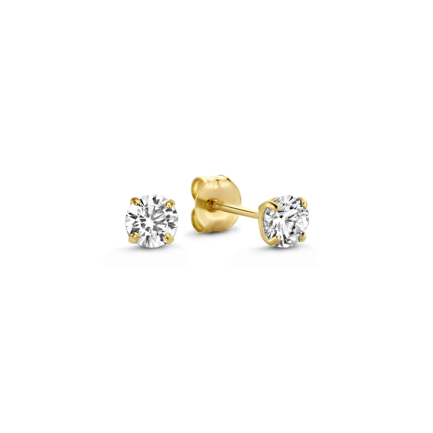 Isabel Bernard Cadeau d'Isabel 14 Carat Golden Earrings Set IB90151