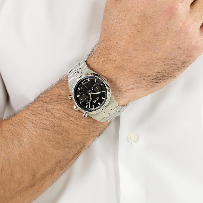 Hugo Boss Chronograaf Horloge 41 mm HB1514307-zoom-