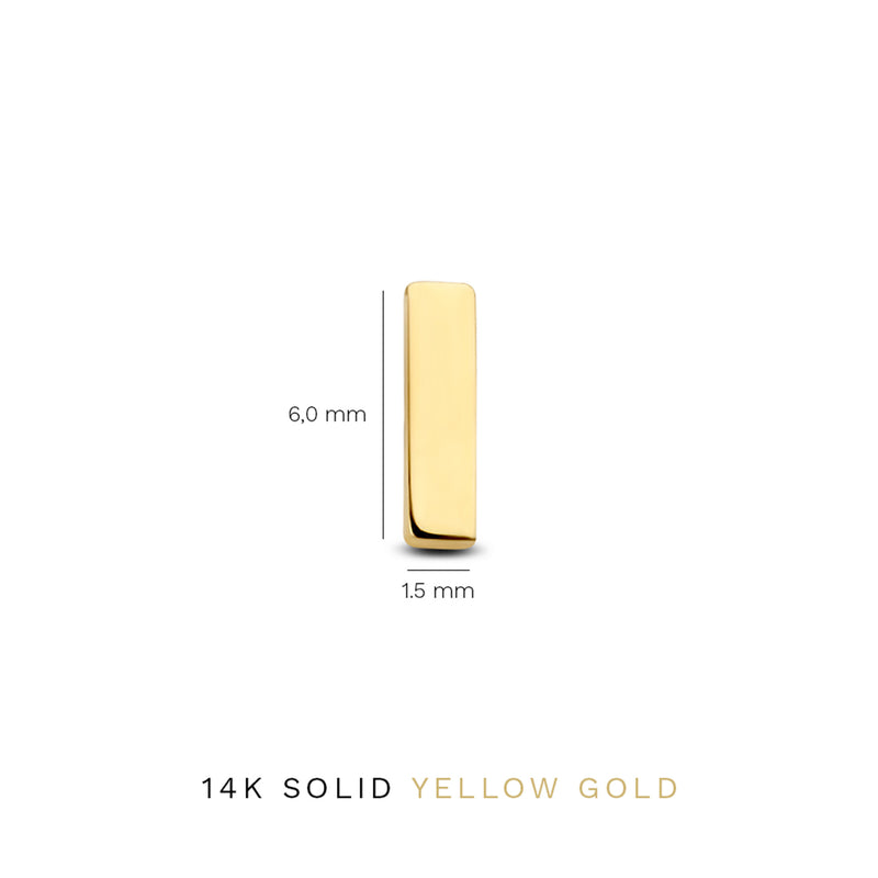 Isabel Bernard Monceau Josephine 14 karaat gouden oorknoppen IB360147-zoom-