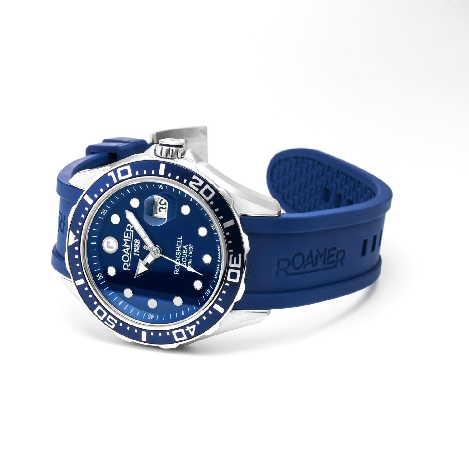Roamer Rockshell Mark III Scuba Blue Men's Watch 867833-41-45-02