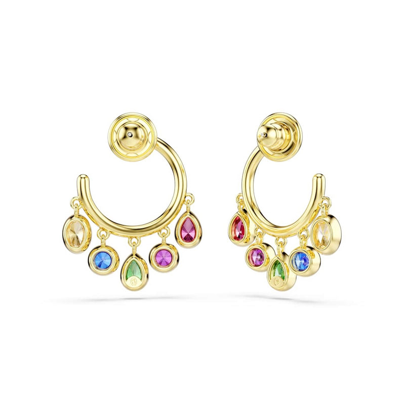 Swarovski Imber Organic Goudkleurige Multicolour Oorbellen 5753263-zoom-