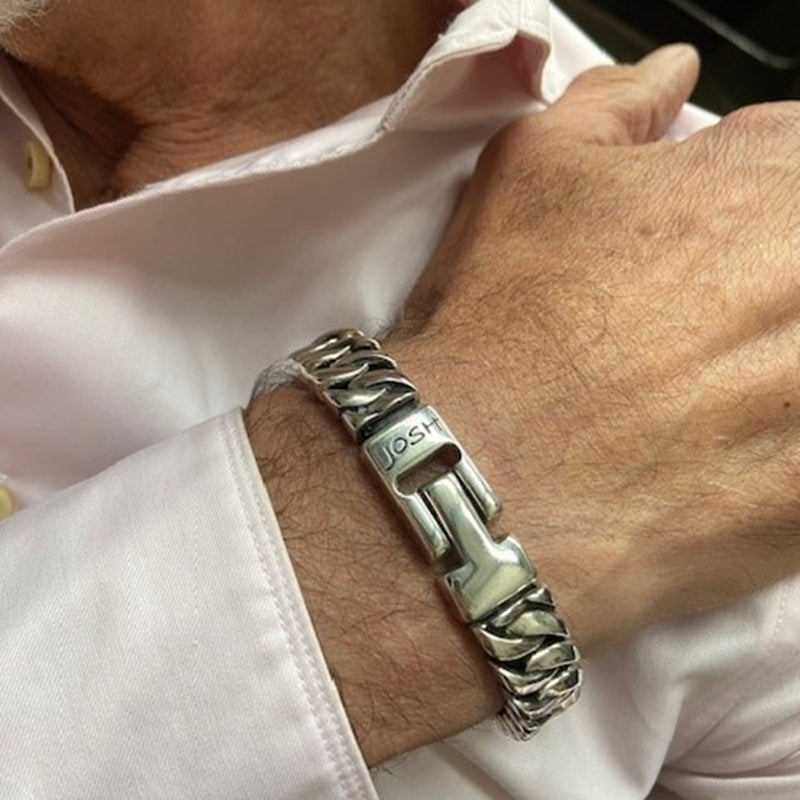 Josh Bracciale Argento 03503-BRA-S/M-zoom-