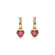 Swarovski Chroma Gold-coloured Hearts Drop earrings 5684760