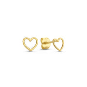 Isabel Bernard Belleville Amore 14 Karaat Gouden Oorknoppen IB360232