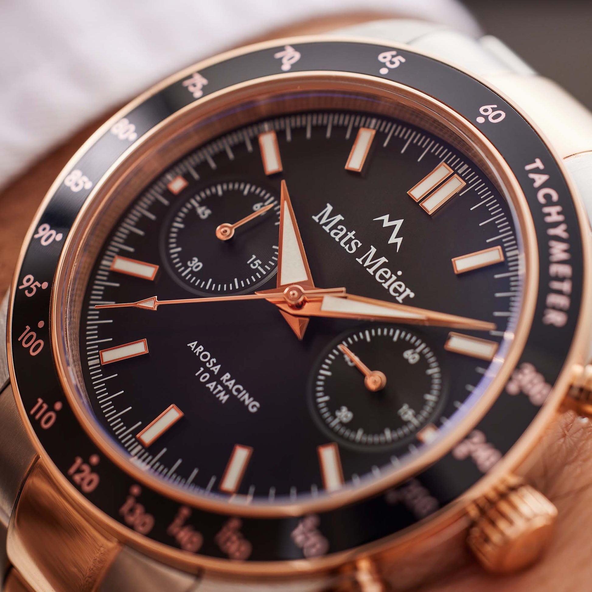 Mats Meier Arosa Racing Chronograph Men's Watch MM50006