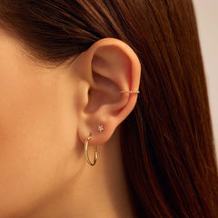 Beloro Jewels Navigli Alani 9 karat gold ear cuff BO370013