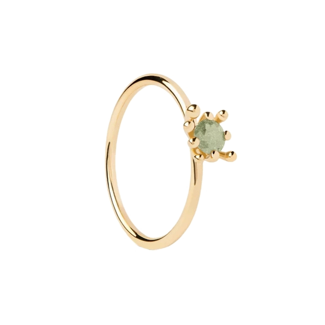 Color 925 Sterling with Gold Plating AN01-C91-16 Ring AN01-C91-10