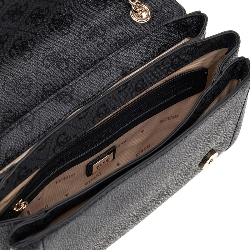 Guess Noelle Coal Logo CNVRTBL XBody Flap HWBG96-72210-CLO-zoom-