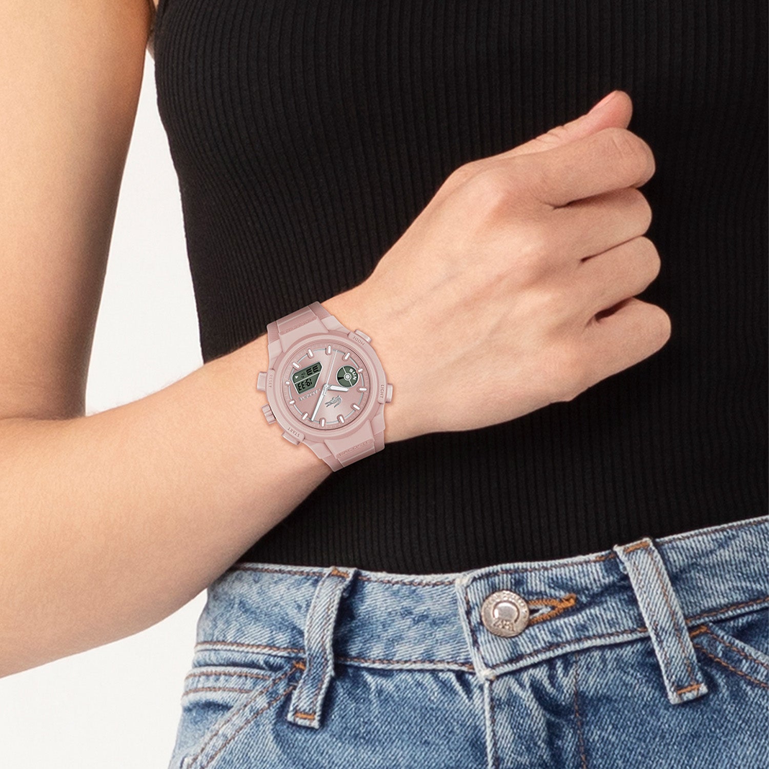 Lacoste LC33 Roze Dames Horloge 2002-LC2001429