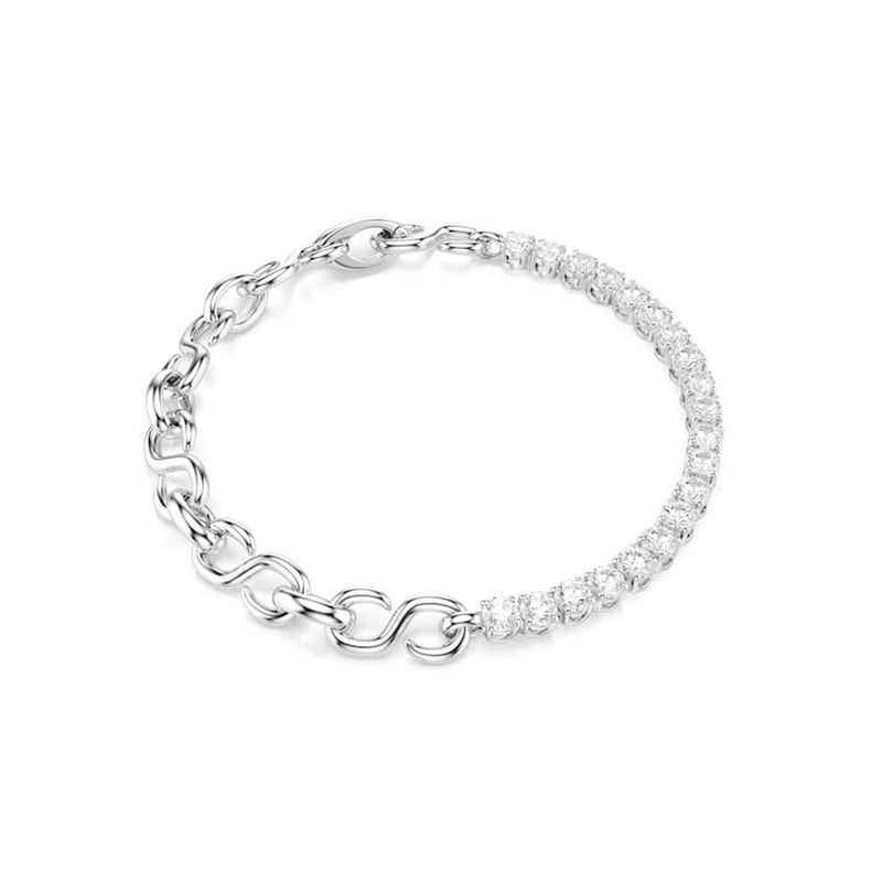Swarovski Matrix Tennis Zilveren Schakelarmband 5753926-zoom-