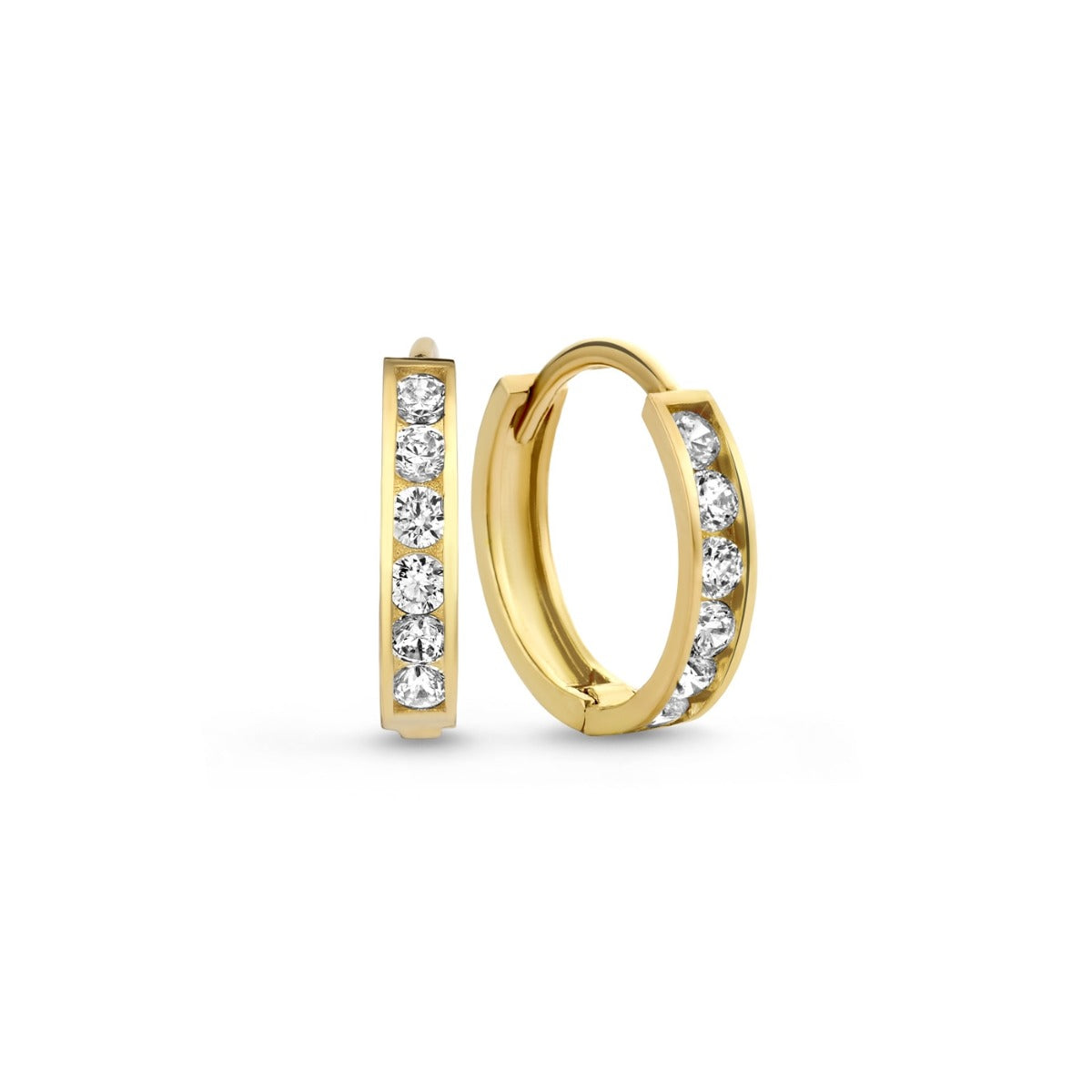 Isabel Bernard Cadeau d'Isabel 14 Carat Golden Earparty giftset IB90054