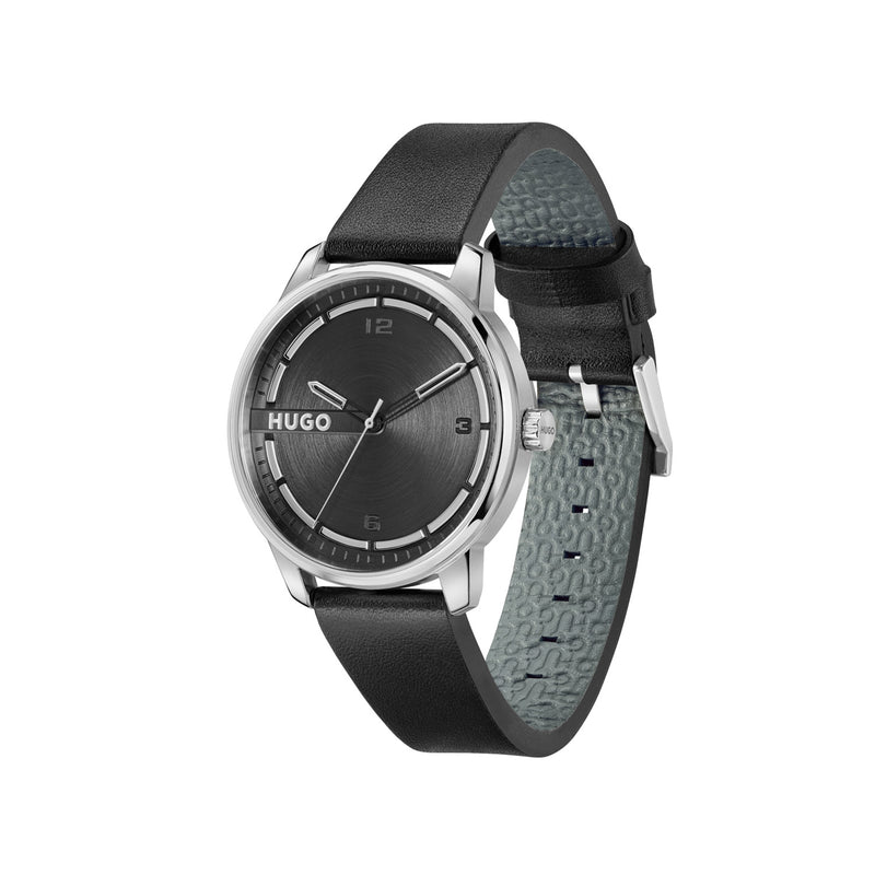 Hugo Boss HUGO #STAMP Zwart Heren Horloge 2002-HU1530362-zoom-