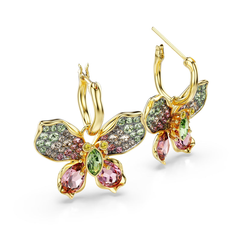Swarovski Idylli Multi Coloured Butterfly Earrings 5709953-zoom-