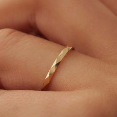 Isabel Bernard Rivoli Laura 14 Carat Gold Ring IB330066-60