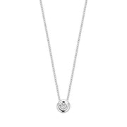 Blush Diamonds 14k Witgouden Ketting Met Diamant 3113WDI