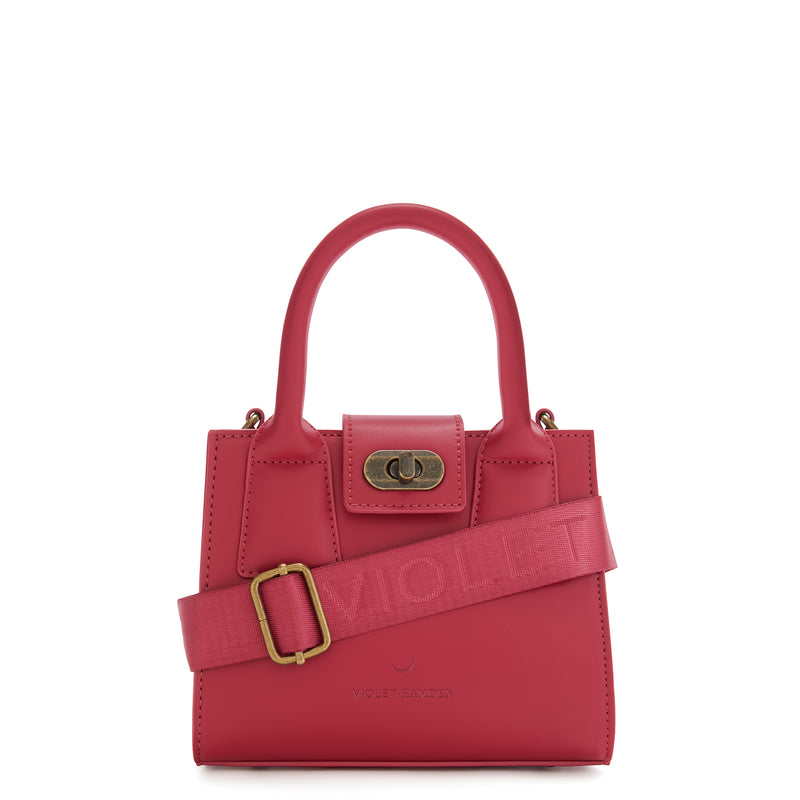 Violet Hamden Essential Bag fuchsiakleurige Crossbodytas VH22040-zoom-