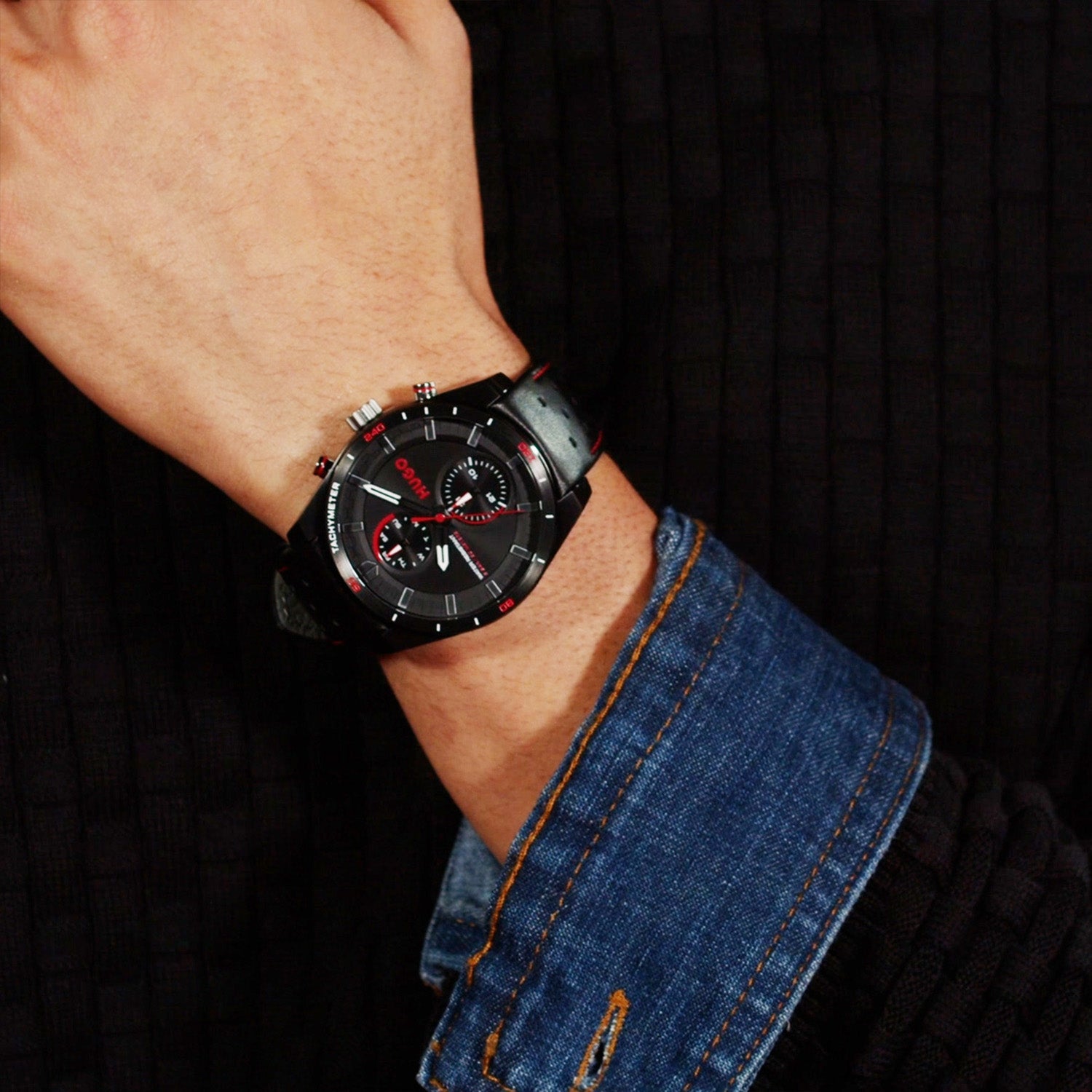 Hugo Boss HUGO #FAST Zwart Heren Horloge 2002-HU1530370