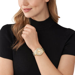 Michael Kors Harlowe Gold Watch MK4709