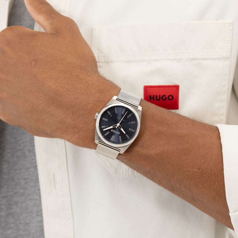 Hugo Boss #ARK Zilveren Herenhorloge HU1530439-zoom-