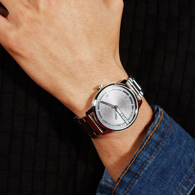 Hugo Boss HUGO #STAMP Zwart Heren Horloge 2002-HU1530364-zoom-