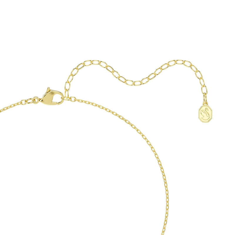 Swarovski Millenia Gouden Ketting met Groene Hanger 5764821-zoom-