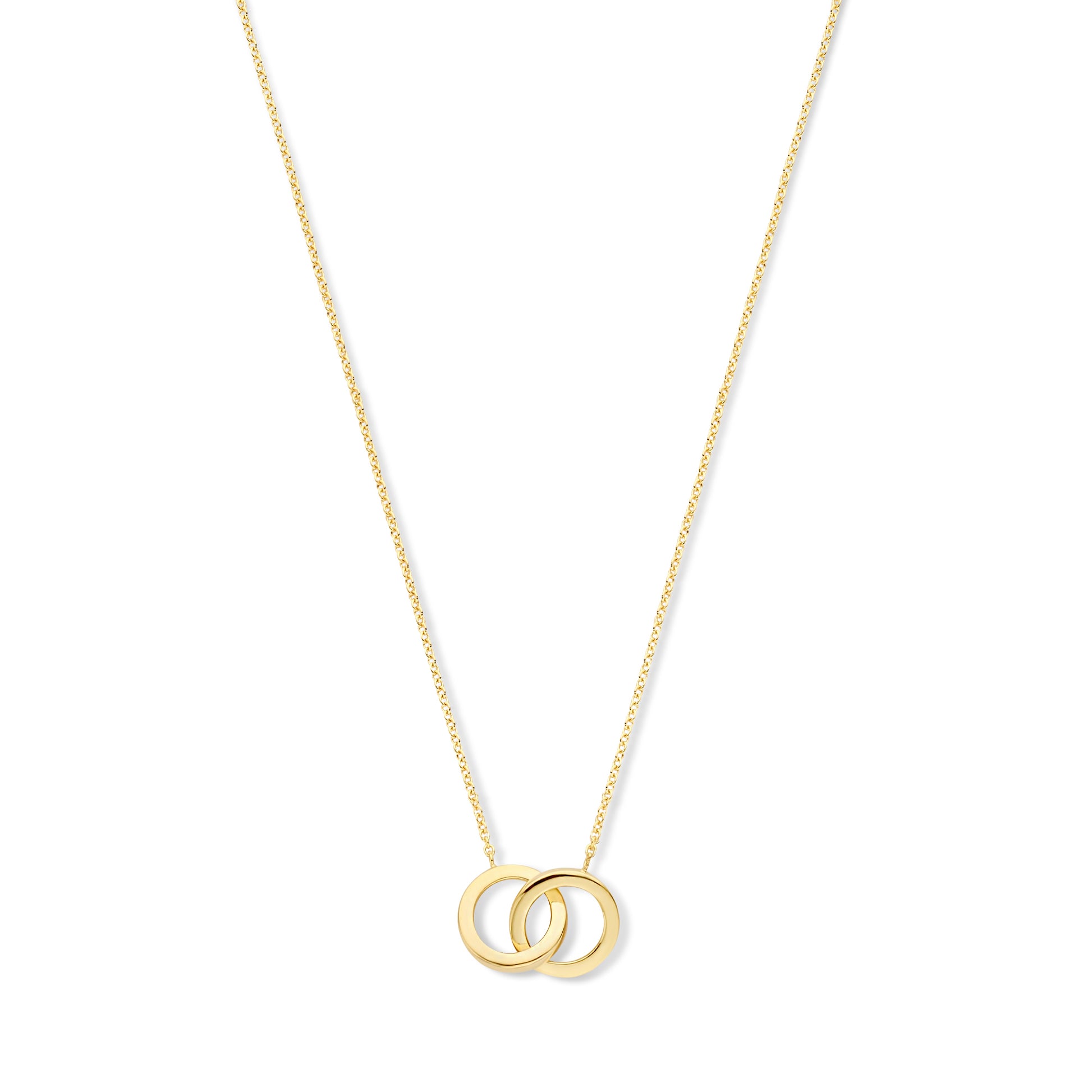 Isabel Bernard 14 Carat Golden Le Marais Zoé Necklace IB340131 (Length: 40.00-44.00 cm)